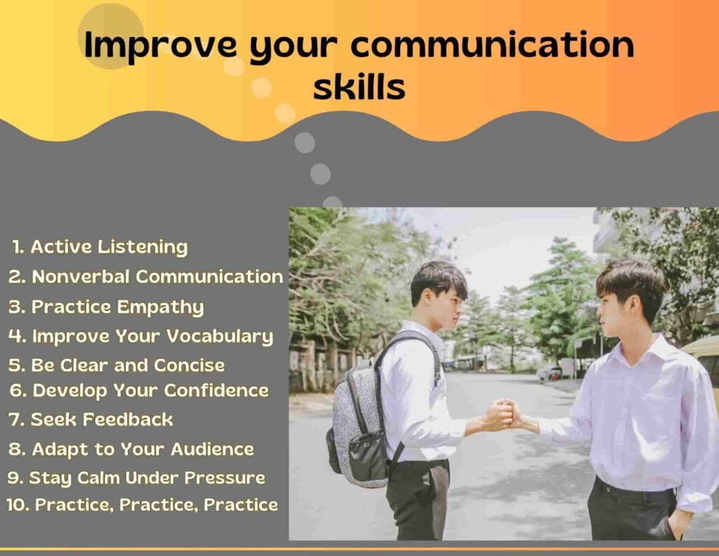 Improve Your Communication Skills